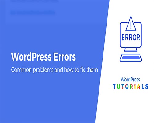 wordpress errors